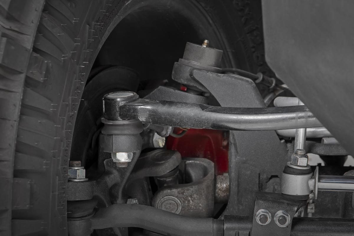 Rough Country - High Steer Kit - Track Bar Bracket Combo - Jeep Wrangler JK/Wrangler Unlimited (07-18) - 10601 for 2007-2017 