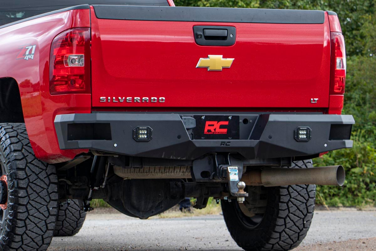 Rear Bumper | Chevy Silverado &amp; GMC Sierra 2500HD/3500HD 2WD/4WD (2011-2019)
