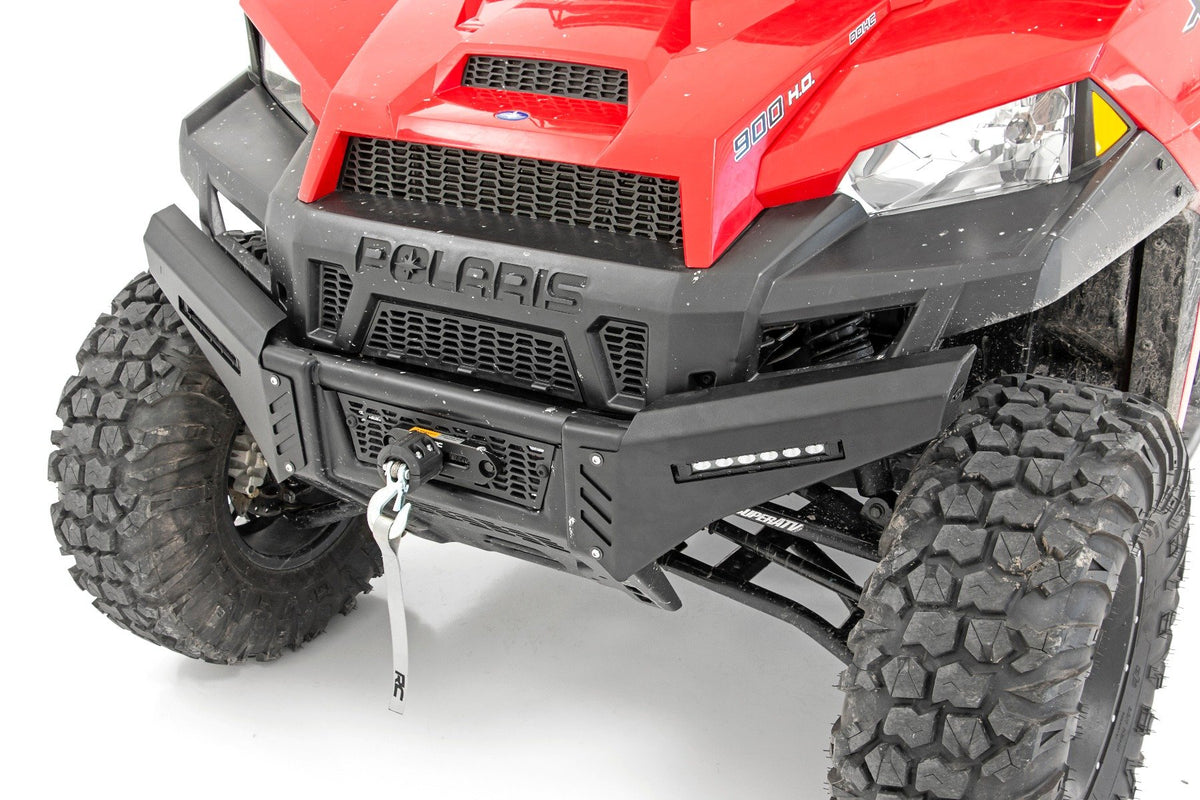 Bumper Wings | 6&quot; Black Slimline LED Pair | Polaris Ranger 1000/Ranger XP 900/1000