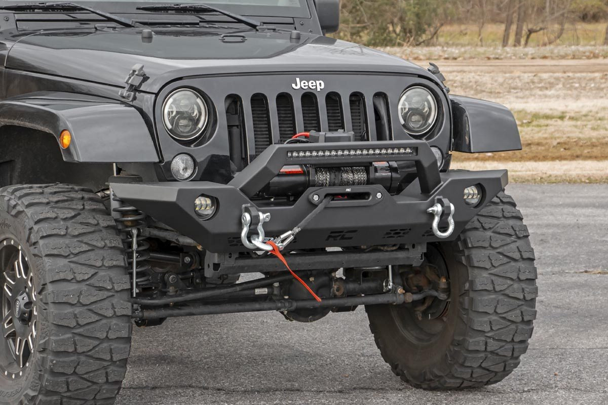 Front Bumper | Sport | OE Fog | Jeep Gladiator JT/Wrangler JK &amp; JL/Wrangler Unlimited 4WD