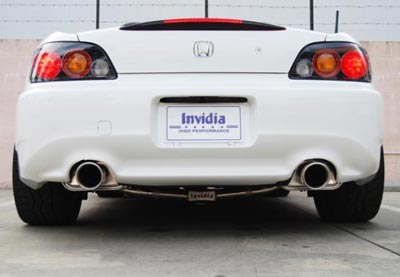 Invidia 00+ S2000 Q300 Dual Tip Cat-back