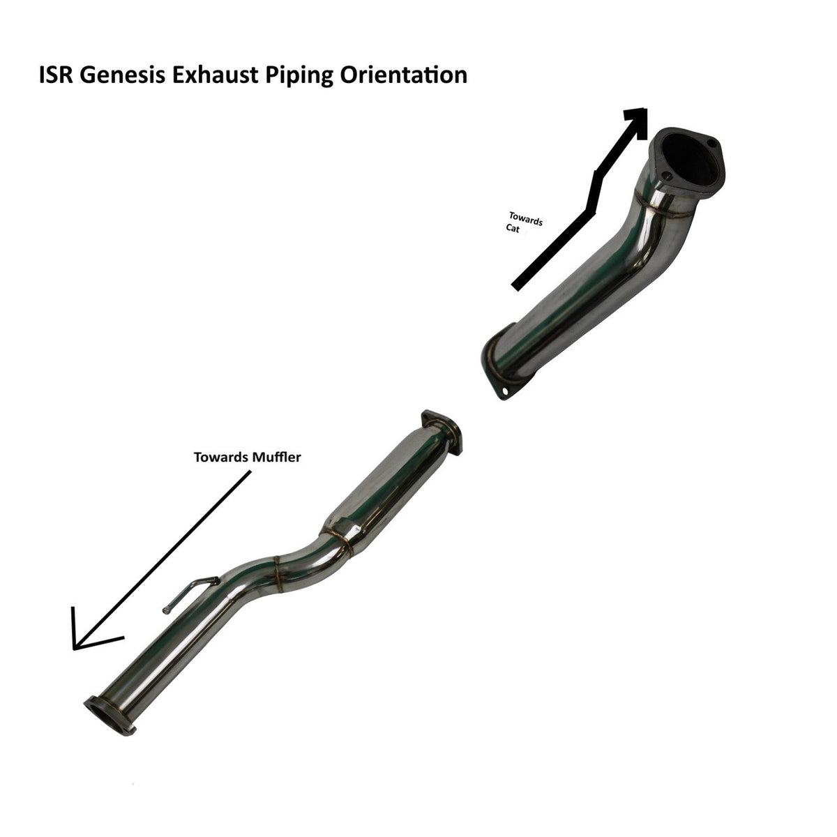 ISR Performance GT Single Exhaust - 2009+ Hyundai Genesis Coupe 2.0T - IS-GT-GEN20