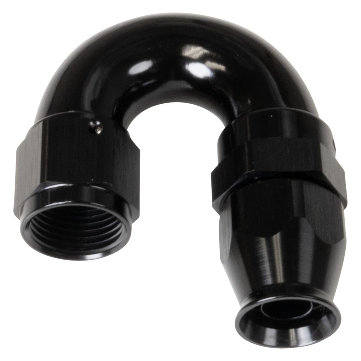 Russell Black 180 -8 Pro Ptfe Hose End - 550593 - angle view
