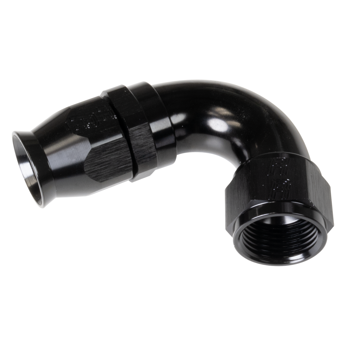 Russell Black 120 -12 Pro Ptfe Hose End - 550673 - angle view