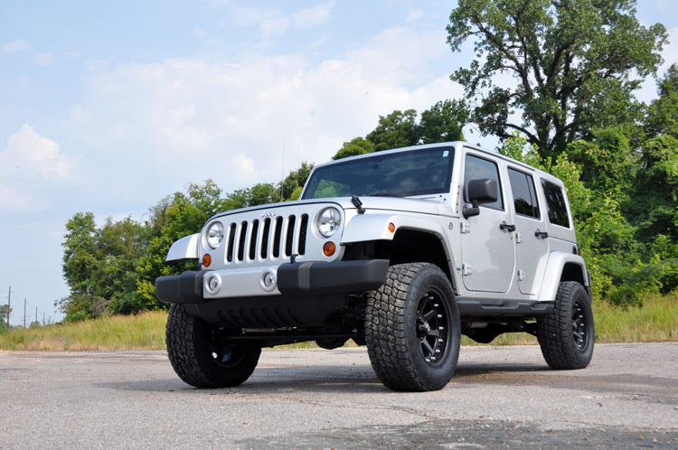 Rough Country - 3.25 Inch Lift Kit - M1R - Jeep Wrangler Unlimited 2WD/4WD (2007-2018) - 66944 for 2007-2017 Jeep Wrangler - 