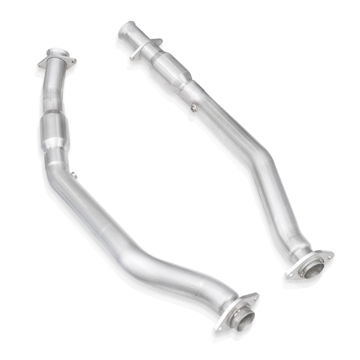 Stainless Works - 2018-26 Jeep Trackhawk 6.2L/Dodge Durango SRT 6.4L Midpipe Kit - JEEP62CAT