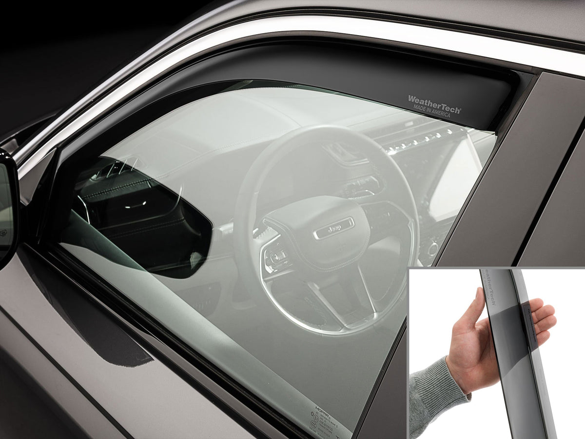 Weathertech - Side Window Deflectors 05-10 Jeep Grand Cherokee - 81380