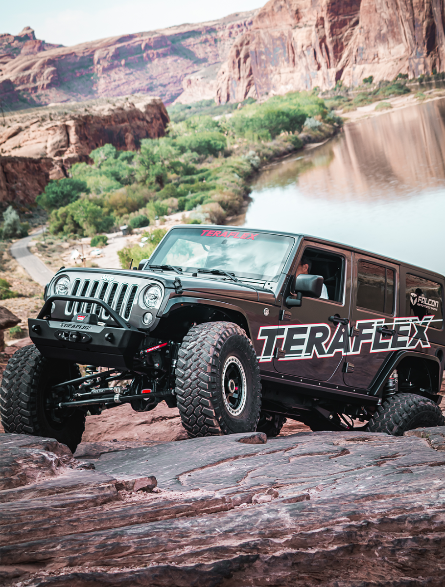 Teraflex JK Explorer Front Bumper Winch Mount