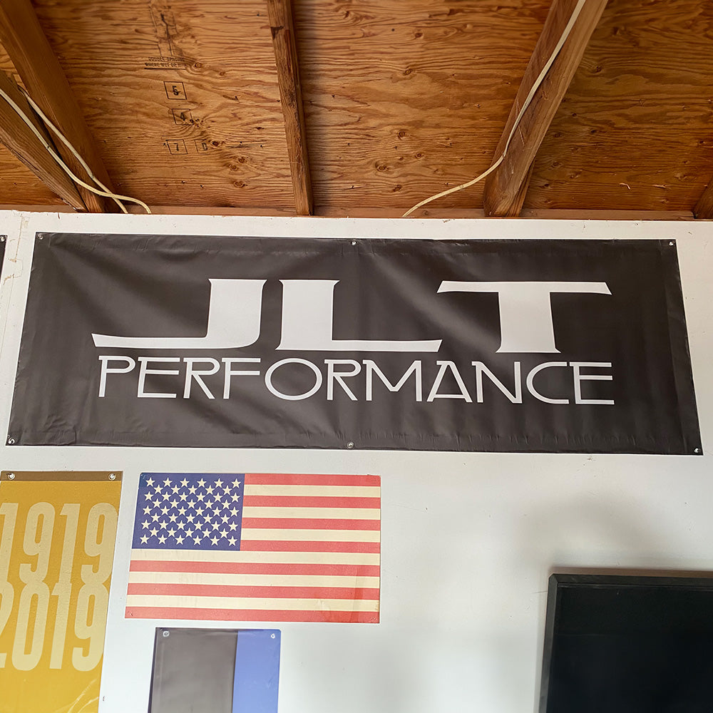 JLT Performance Premium Vinyl Garage / Shop Banner (6&#39; W x 2&#39; H) - JM0008-00