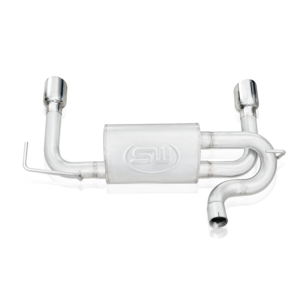 Stainless Works - 2007-18 Jeep Wrangler JK Axleback - JPJKAB