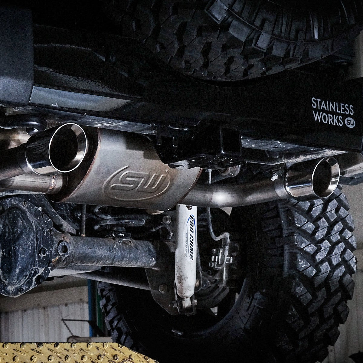 Stainless Works - 2012-18 Jeep Wrangler JK Catback - JPJKUCB