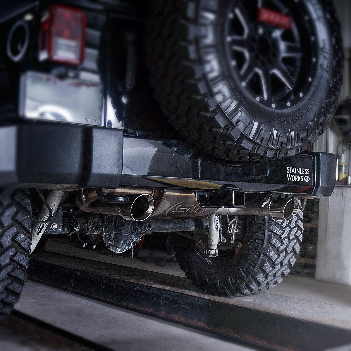 Stainless Works - 2012-18 Jeep Wrangler JK Catback - JPJKUCB
