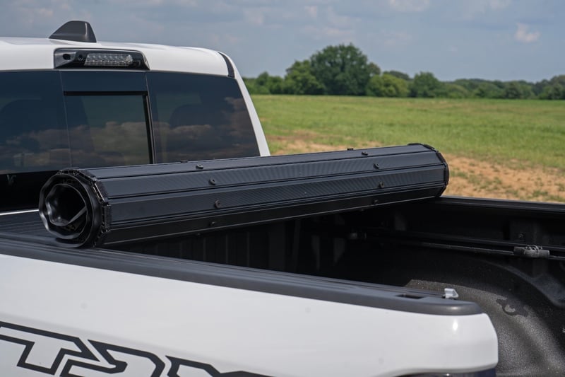 Rough Country - Hard Roll Up Bed Cover - 5'7" Bed | Ram 1500 (19-26)/1500 TRX (21-24) - 50320550