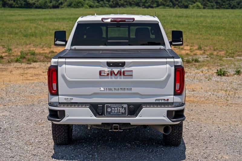 Rough Country - Hard Roll Up Bed Cover - 6'9" Bed - Chevy/GMC  Silverado/Sierra 2500HD/3500HD (20-26) - 50120651 by Rough Cou