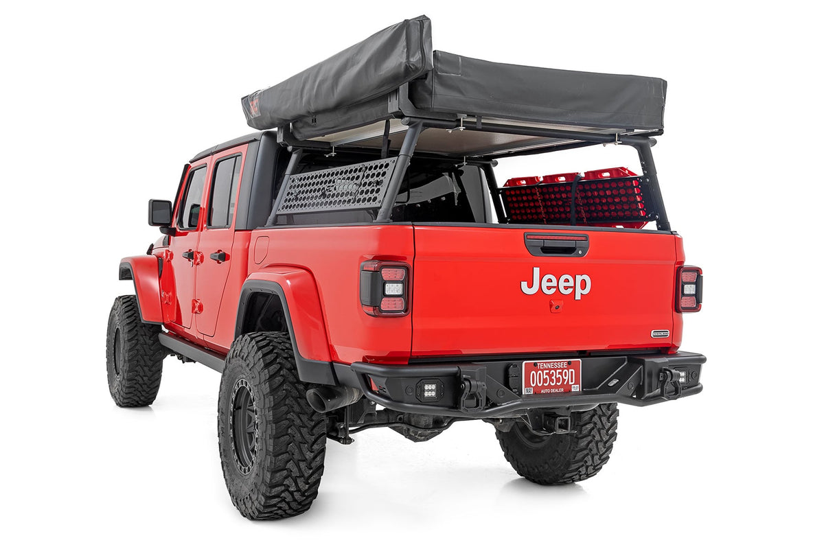 Rough Country - Power Running Boards - Dual Electric Motor - Jeep Gladiator JT 4WD (20-26)