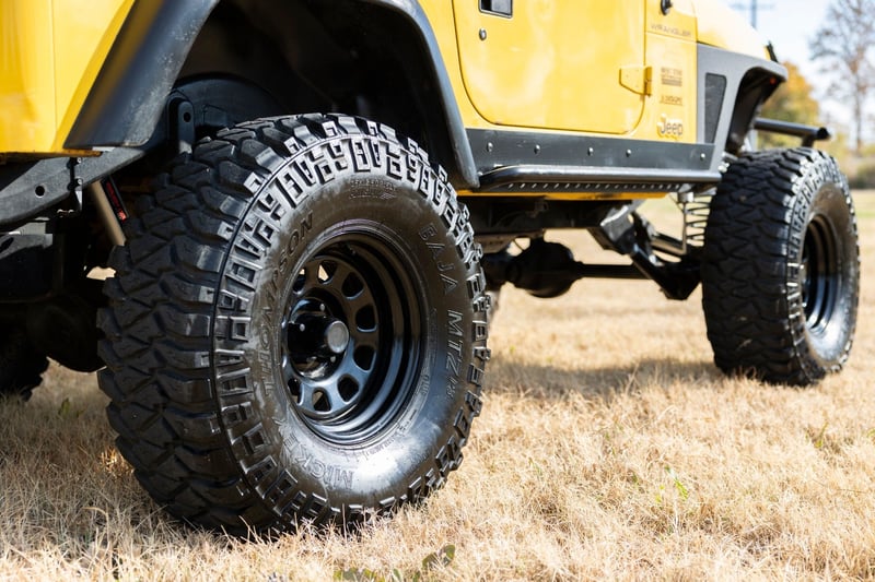 Rough Country - Steel Wheel/Black/17x9/8x6.5/5.10 Bore/-12mm - RC51-7865