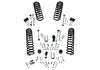 18-19 Jeep Wrangler JL 2 Door 2.5in Dual Rate Coil Lift Kit - Incl Rubicon w/ Shock Extensions - K185 - front view