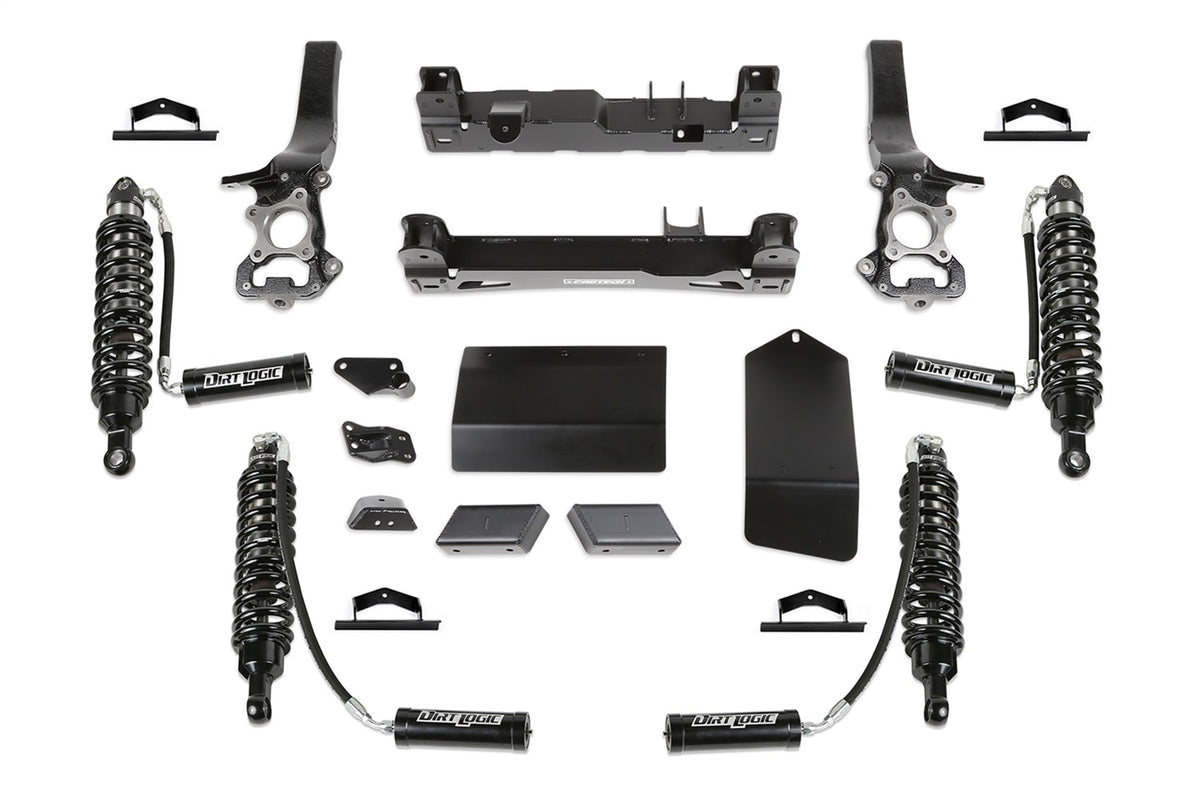 Fabtech 21-24 Ford Bronco 5in Lift Kit w/ Dirt Logic 2.5 Resi Coilovers - K2395DL