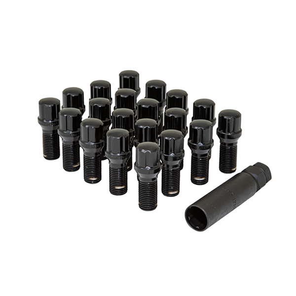 Gorilla Automotive - 5lug 14-1.50 Spline Bolt Wik Blk 27mm - K5BS-14150X27BGR