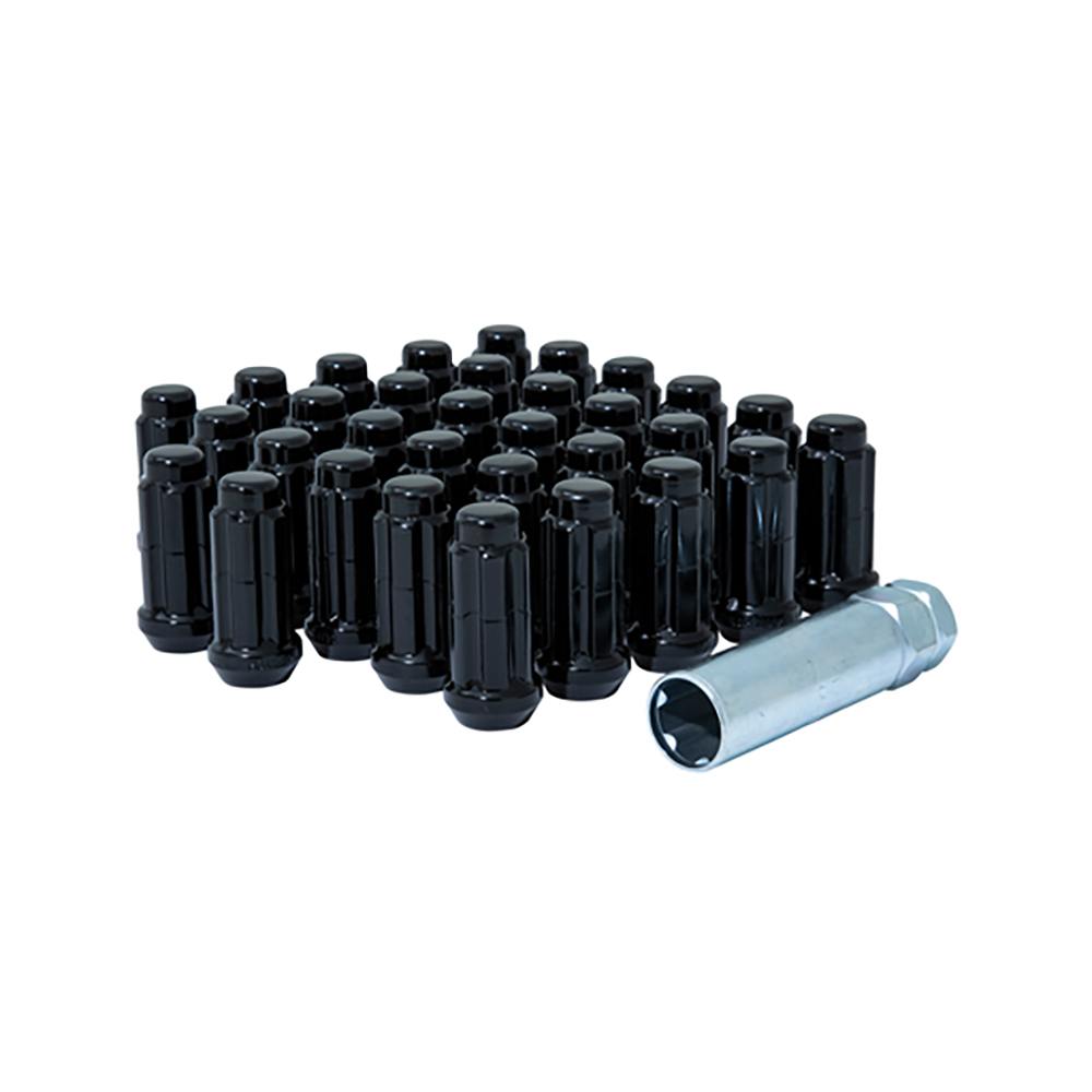Gorilla Automotive - 8lug 14-1.50 Spline Wik Trk Blk Gor - K8TS-14150BGR