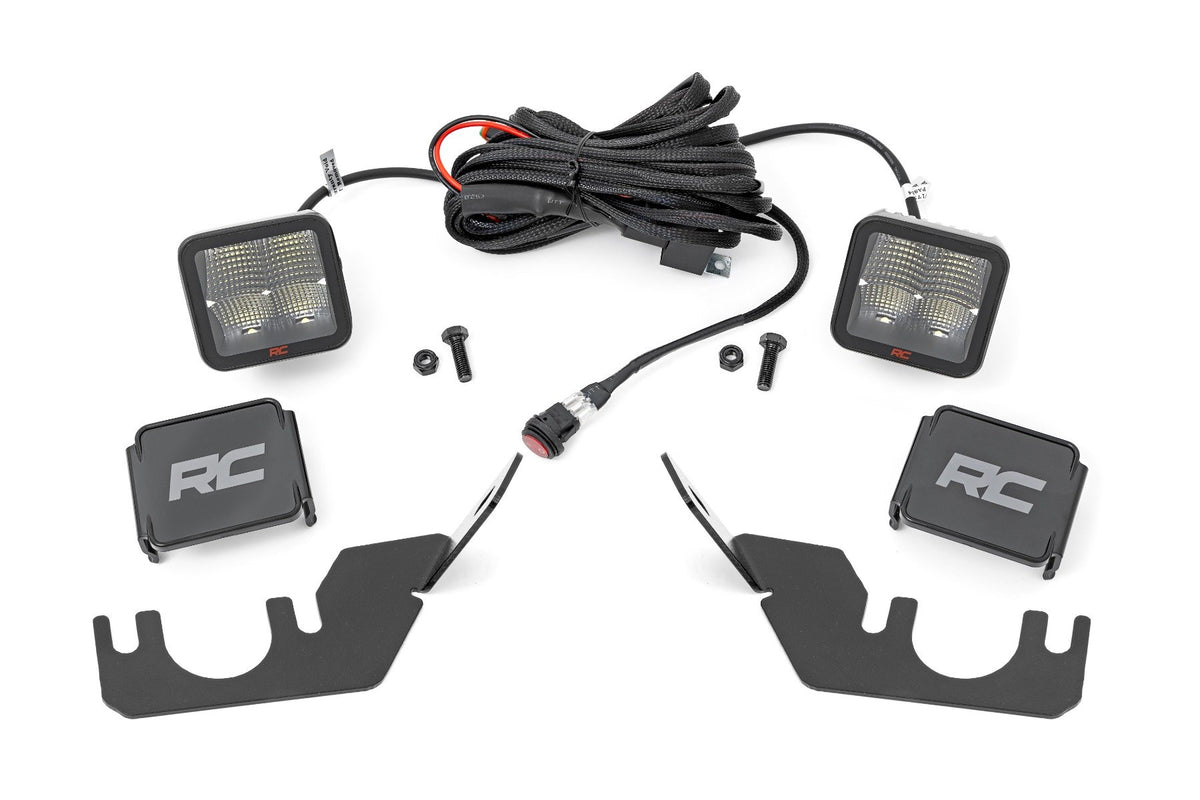 LED Light | Rear Mount | 2&quot; Spectrum Pair | Kawasaki Teryx