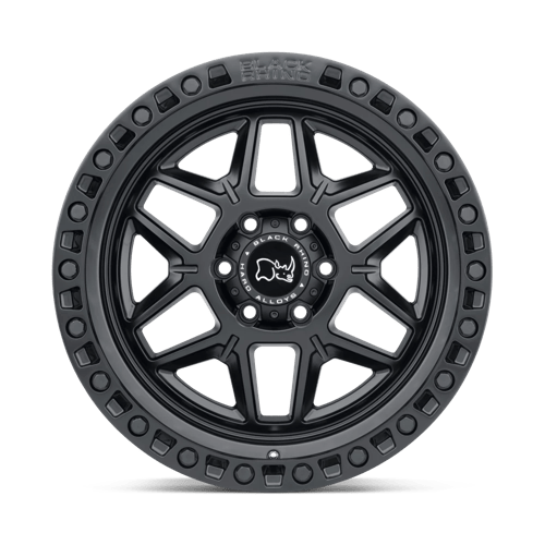 Black Rhino Hard Alloys Kelso 20X9 6X139.7 -12MM Matte Black
