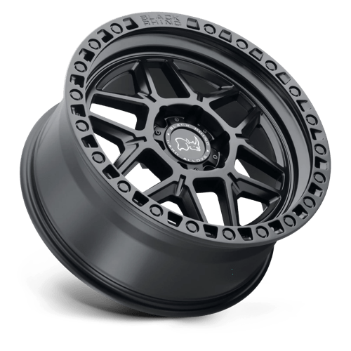 Black Rhino Hard Alloys Kelso 17X9 6X139.7 -12MM Matte Black