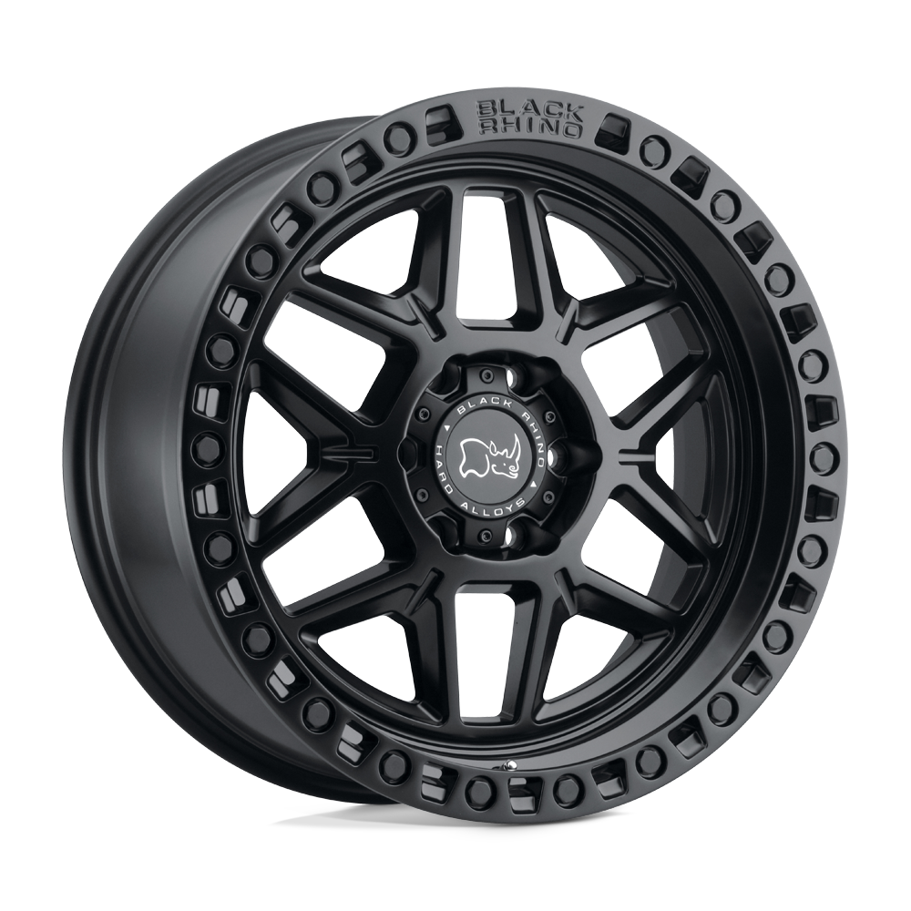 Black Rhino Hard Alloys Kelso 18X9 6X135 +12MM Matte Black