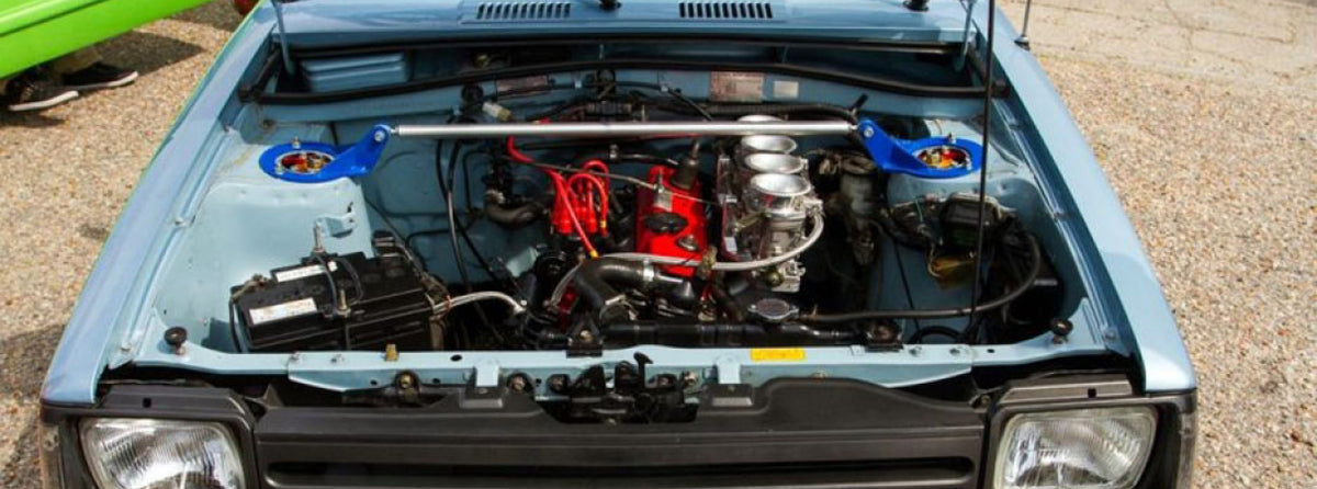 Front Strut Tower Brace for KP61 Starlet
