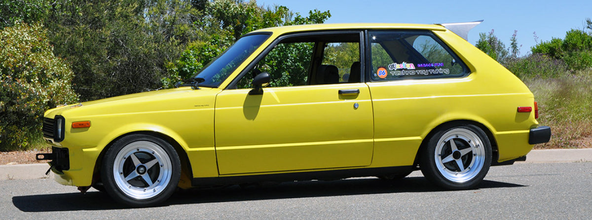 Front Suspension Conversion with Swaybar for KP60, KP61 Starlet