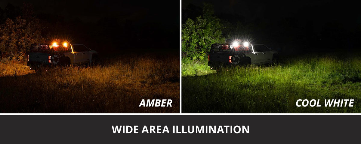 Diode Dynamics Stage Series LED Scene Light Kit for Kuat IBEX Bed Rack - DD8443 by Diode Dynamics - side view