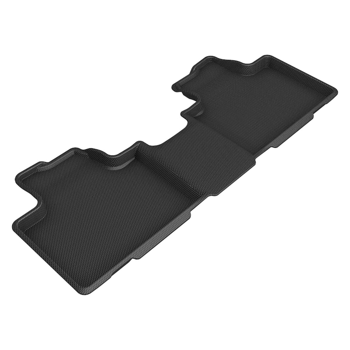 3D MAXider 20-23 Toyota Highlander Kagu Black Floor Mat - Row 2 - L1TY27921509