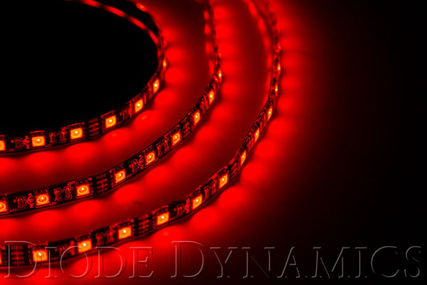 Diode Dynamics LED Strip Lights - Red 200cm Strip SMD120 WP - DD2206 by Diode Dynamics - front view
