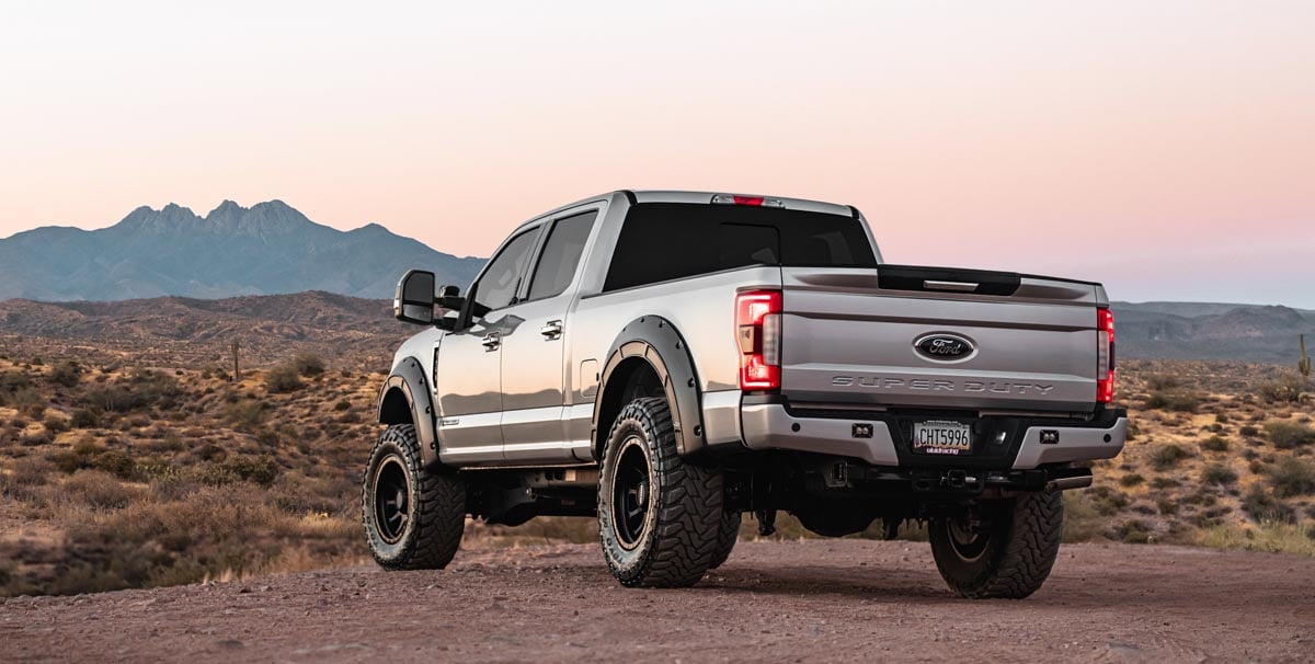 Fender Flares | Defender | UX Ingot Silver Metallic | Ford F-250/F-350 Super Duty (17-22)