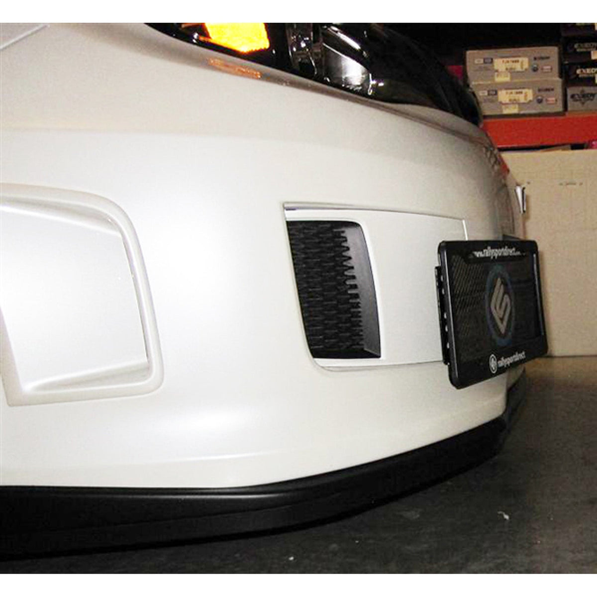 GrimmSpeed 08+ WRX/STi / 05-09 LGT License Plate Relocation Kit - GRM094011