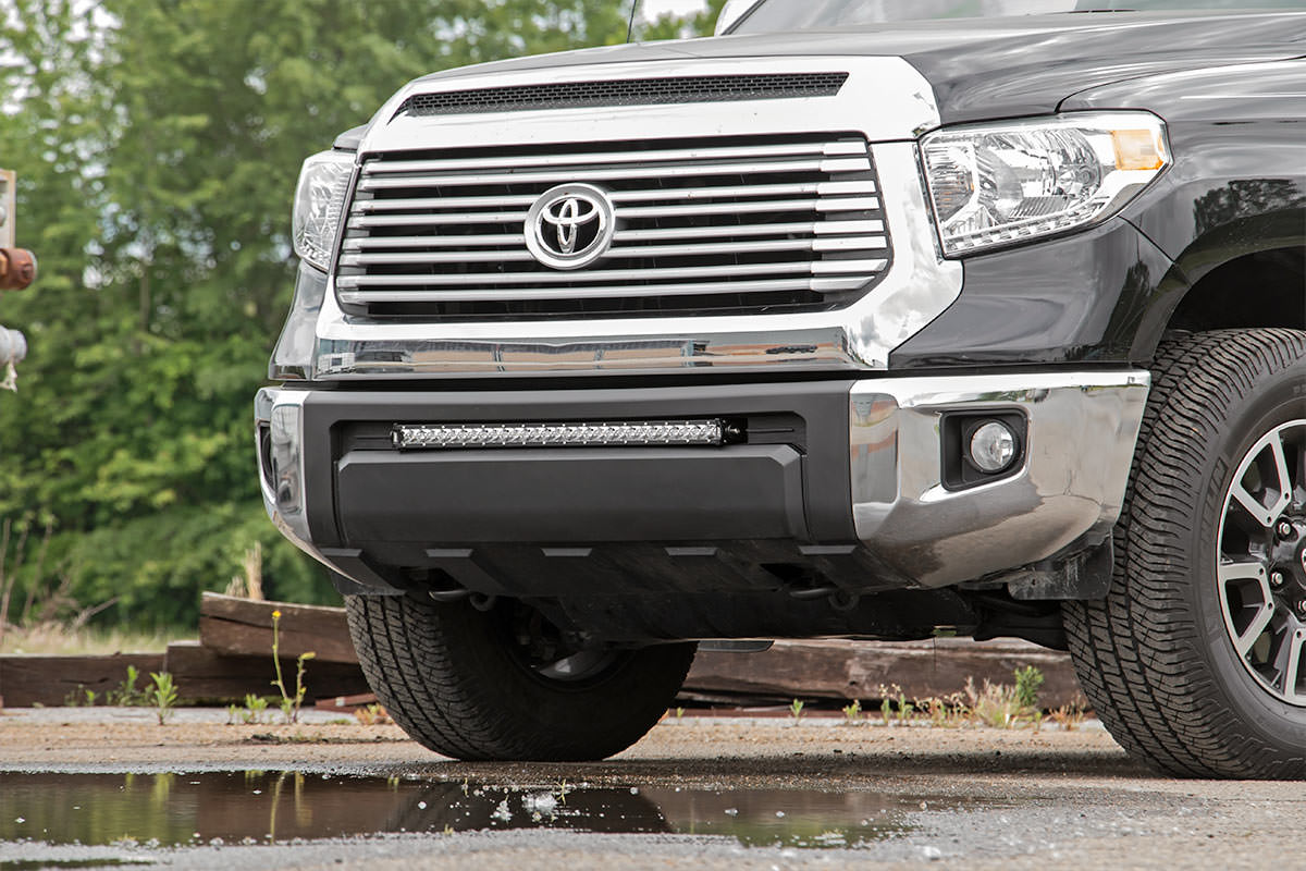 LED Light Kit | Bumper Mount | 30&quot; Chrome Single Row | Toyota Tundra (14-21)