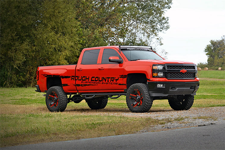 LED Light Mount | Upper Windshield | 54&quot; Curved | Chevy/GMC 2500HD/3500HD (15-19)