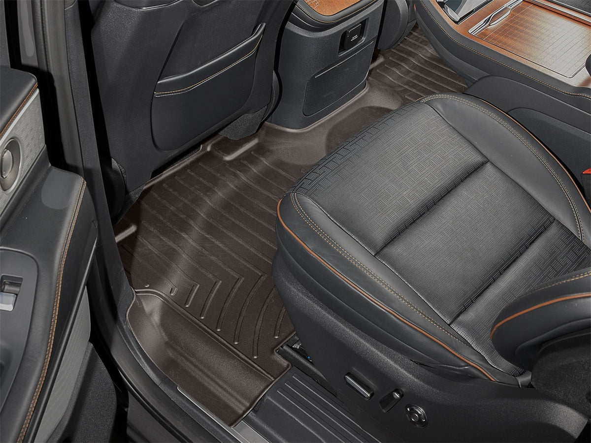 Weathertech - FloorLiner™ DigitalFit® Cocoa Front, Rear & Third Row Set 25-26 Ford Expedition / 25-26 Lincoln Navigator 