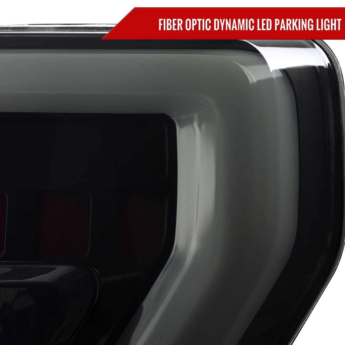 Spec-D Tuning - 2021–2023 Ford F-150 LED Tail Lights w/ Switchback Sequential Turn Signals (Glossy Black Housing / Smoked Lens) - LT-F15021BBLED-SQ-RS