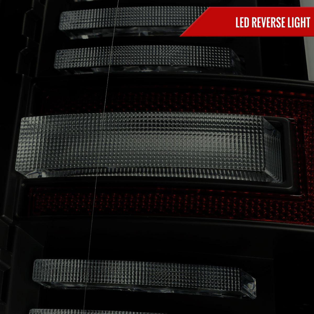 Spec-D Tuning - 2019-2024 Dodge RAM 2500/3500 LED Sequential Signal Tail Lights (Glossy Black Housing / Dark Smoked Lens) - LT-RAM1925BBLD-SQ-RS