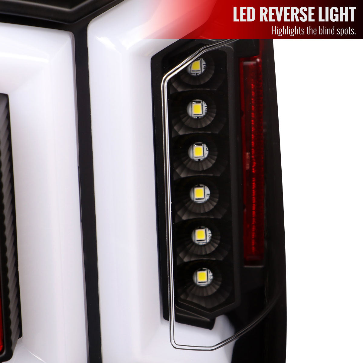 Spec-D Tuning - 2019-2024 Dodge RAM 2500/3500 LED Sequential Signal Tail Lights (Matte Black Housing/Clear Lens) - LT-RAM1925JMLD-SQ-TM