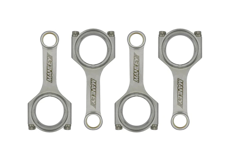 Manley 91-02 Nissan RB25DE(T) / RB26DETT (Stock 21mm Pin) H Beam Connecting Rod Set - 14028-6