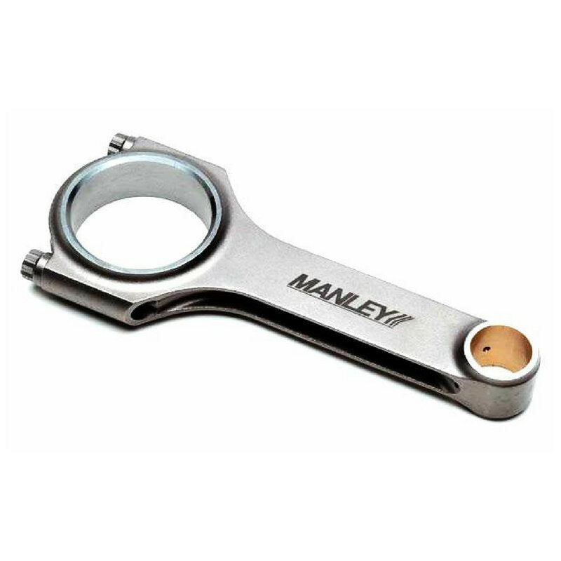 Manley 91-02 Nissan RB25DE(T) / RB26DETT (Stock 21mm Pin) H Beam Connecting Rod - SINGLE ROD - 14028-1