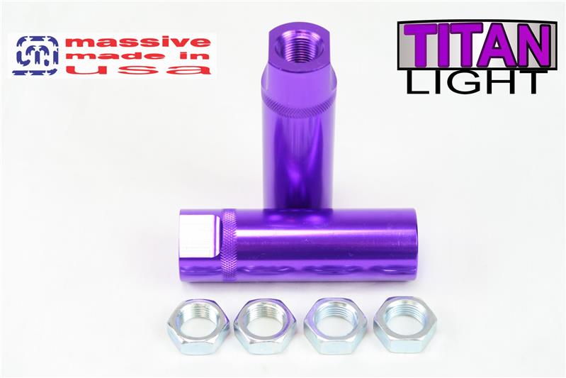 Massive Speed Tie Rod Adjuster Sleeves Billet Aluminum locking GM A Body / GM G Body - Massive Speed System