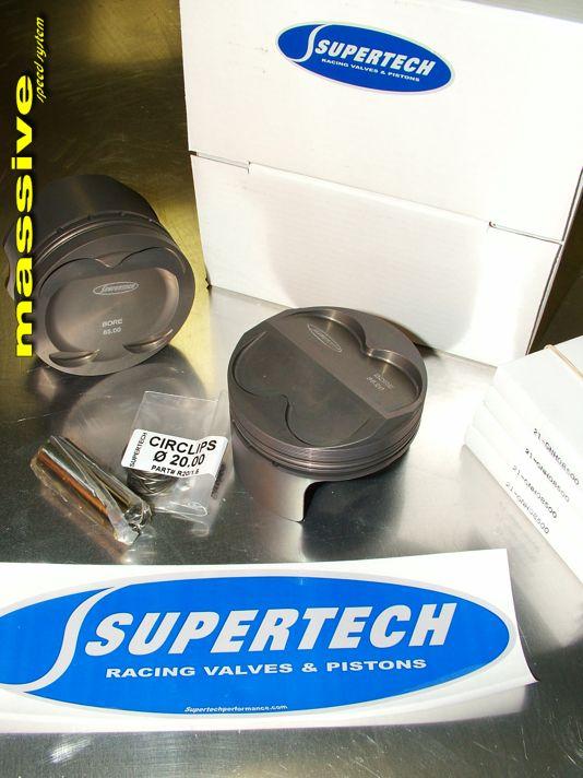 SuperTech Zetec Massive Speed Custom Pistons - Massive Speed System