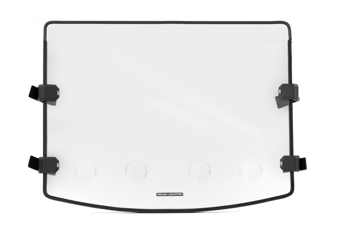 Rough Country - Vented Full Windshield - Scratch Resistant - Can-Am Maverick Sport 1000R - 98201930 by Rough Country - instal