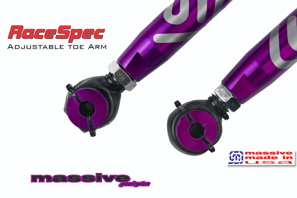 Massive RaceSpec Booted Toe Arms Kit Maverick - Massive Speed System