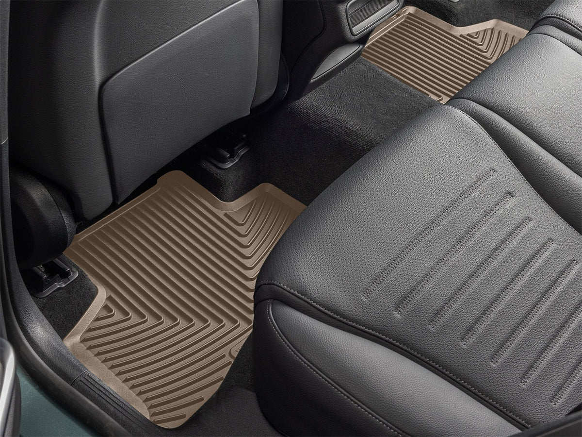 Weathertech - All Weather Floor Mats Tan Front & Rear Set 24-26 Mercedes Benz GLC / 25 Mercedes Benz GLC63-AMG - W700TN-