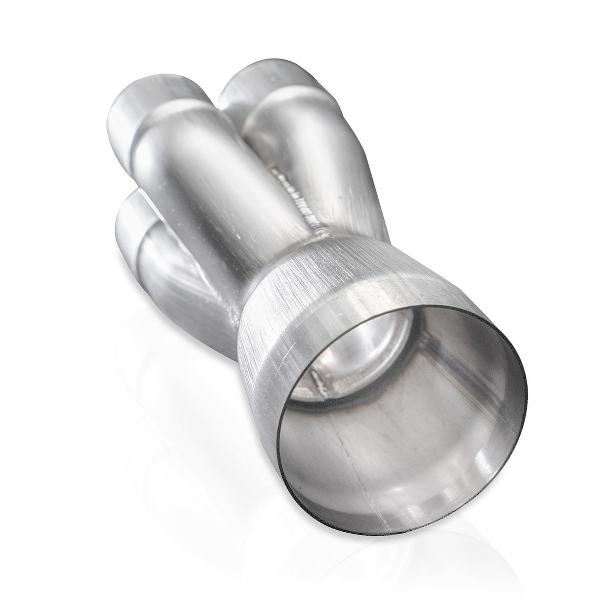 Stainless Works - Four-Way Merge Collectors with Slip-Fit Primaries Stainless Steel - MCLC4238-450