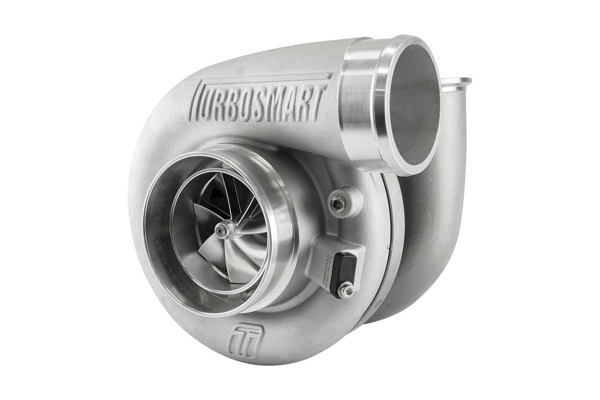 Turbosmart 7675 Pro V-Band 1.24AR Externally Wastegated Water Cooled TS-2 Turbocharger - TS-2-7675CP-VB124E